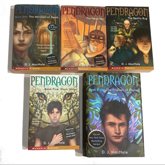 🎉2/30 Set of 5 Pendragon Series YA Novels D.J. MacHale Fantasy Fiction Books - Picture 9 of 9